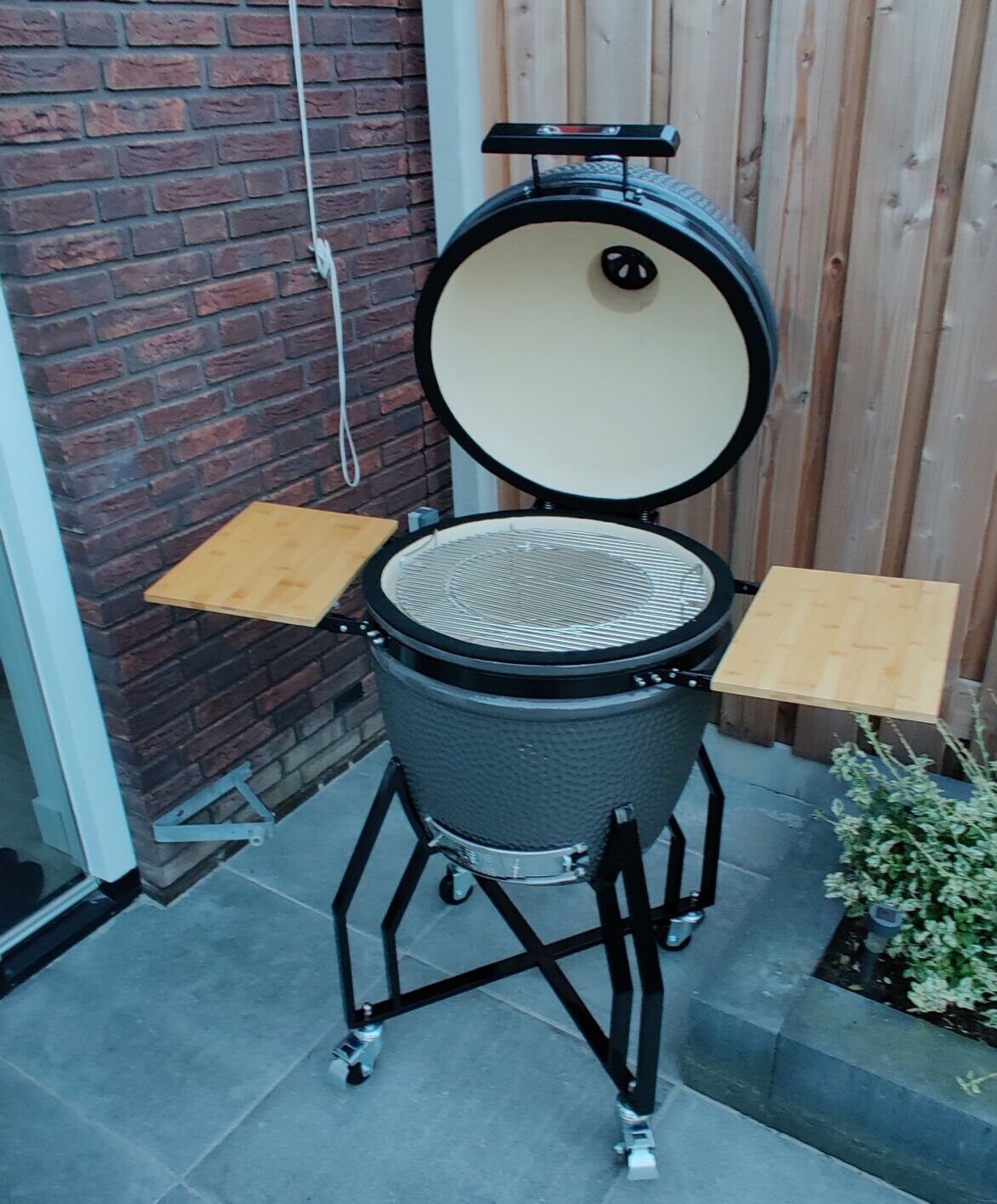 Kamado BBQ open kamado bbq open