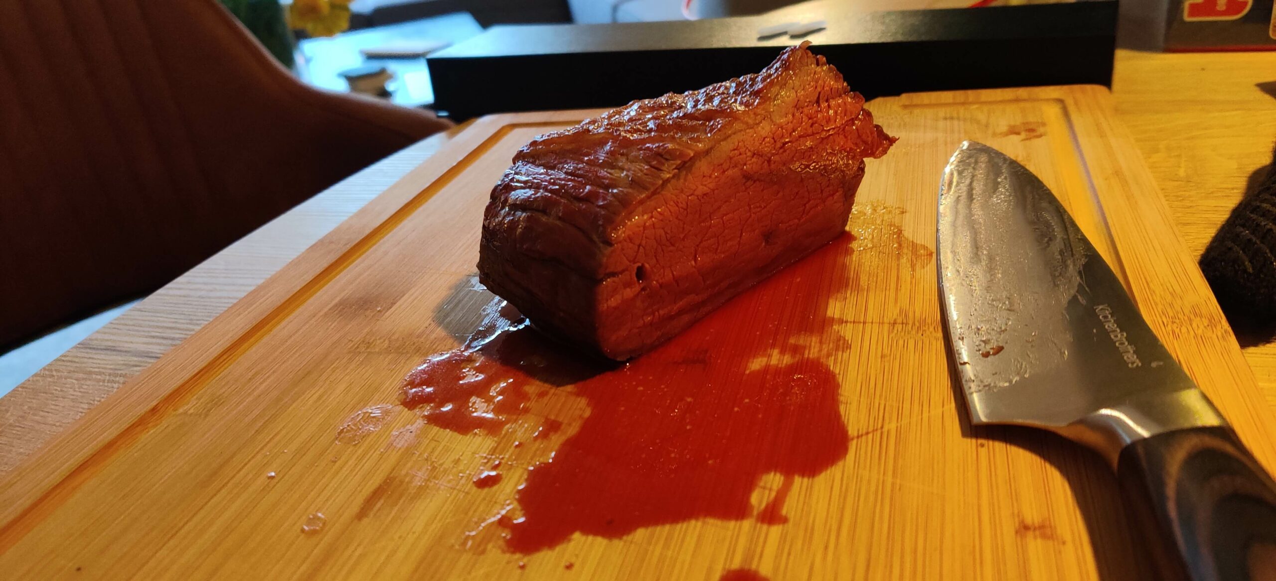 Picanha bereiden op de Kamado